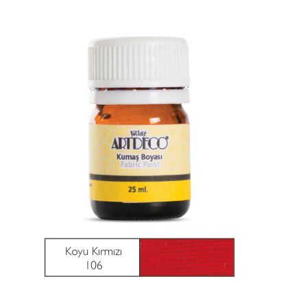 Artdeco Kumaş Boyası 25ml Koyu Kırmızı