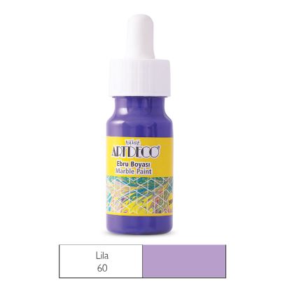 Artdeco Ebru Boyası 30ml Lila