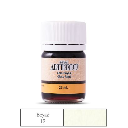 Artdeco Cam Boyası 25ml Beyaz