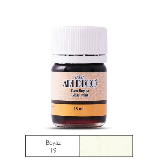 Artdeco Cam Boyası 25ml Beyaz