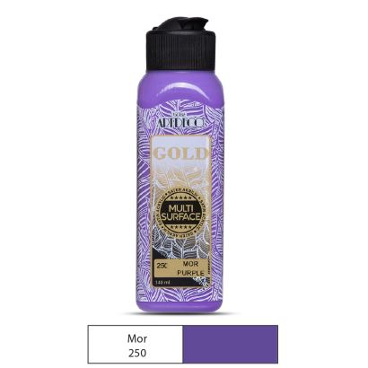 Artdeco Gold Multi-Surface Akrilik Boya 140ml Mor