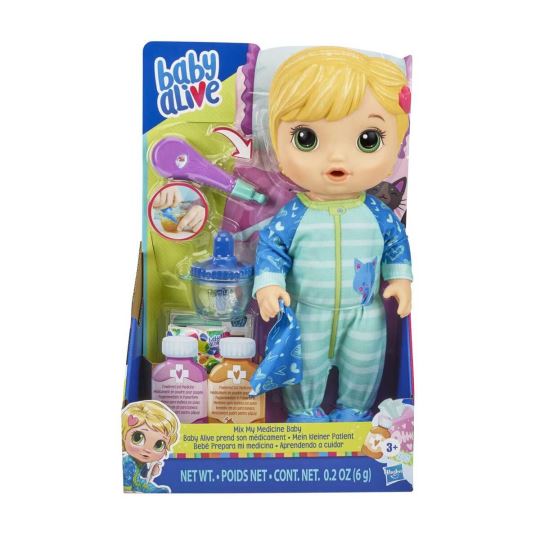 Baby Alive Bebeğim Hasta Oldu Sarışın