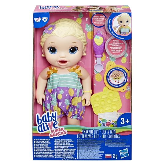 Baby Alive Lily İle Mama Eğlencesi SARIŞIN