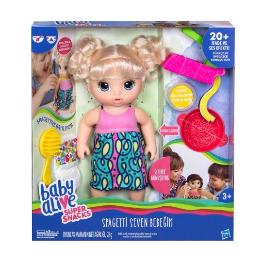Baby Alive Spagetti Seven Bebeğim SARIŞIN