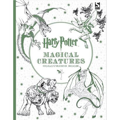Harry  Potter Magıcal Creatures  Colourıng Book