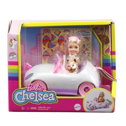 Barbie Chelsea Bebek ve Arabası