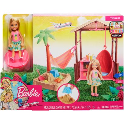 Barbie Seyahatte Chelsea'nin Kum Eğlencesi Oyun Seti