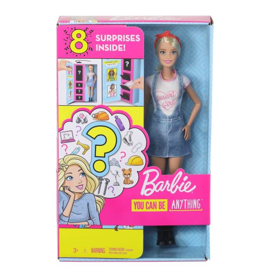 Barbie Sürpriz Meslek Bebeği