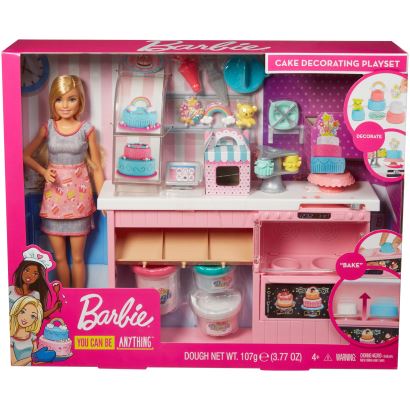 Barbie'nin Pasta Dükkanı Oyun Seti