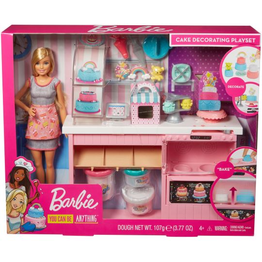 Barbie'nin Pasta Dükkanı Oyun Seti