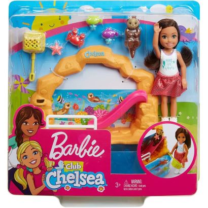 Barbie Chelsea Bebek Piknikte Oyun Setleri Akvaryum