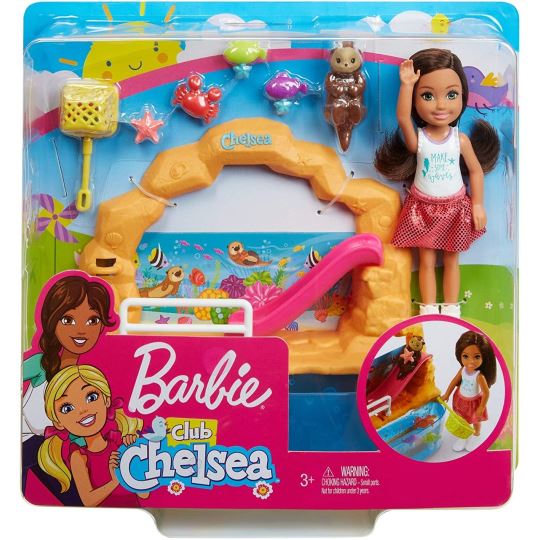 Barbie Chelsea Bebek Piknikte Oyun Setleri Akvaryum