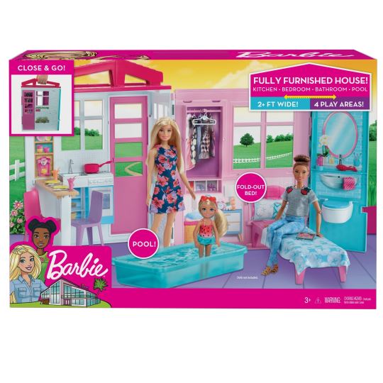 Barbie'nin Taşınabilir Portatif Evi