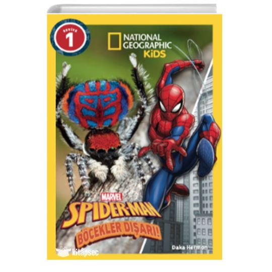 National Geographic Kids Spiderman Seviye 1 - Böcekler Dışarı