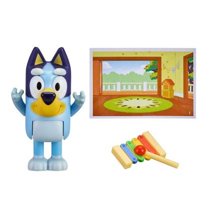 Bluey Tek Figür Aksesuarlı Set - Bluey Ve