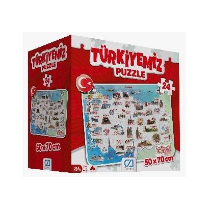 Türkiyemiz Yer Puzzle