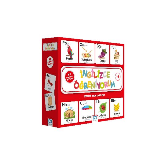 İngilizce Öğreniyorum Eğitici Puzzle