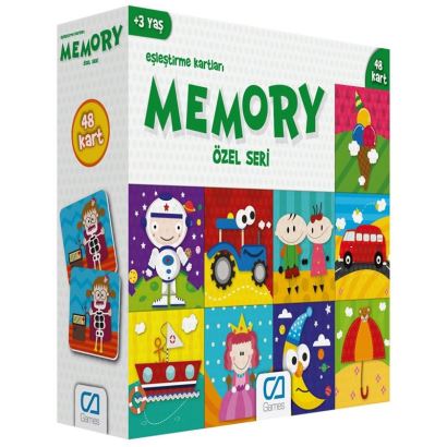 Memory Özel Seri Eşleştirme Kartları