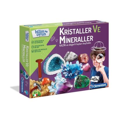 Clementoni Eğitici Oyuncak Kristaller ve Mineraller