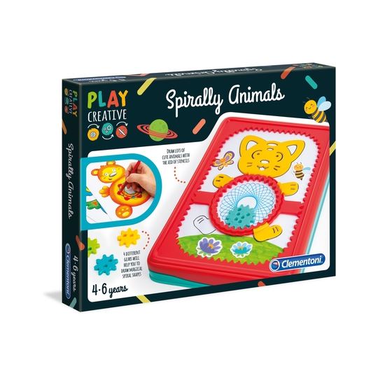 Clementoni Play Creative Spiral Hayvanlar