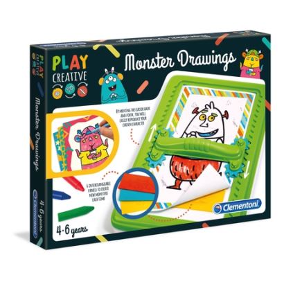 Clementoni Play Creative Canavar Çizimler