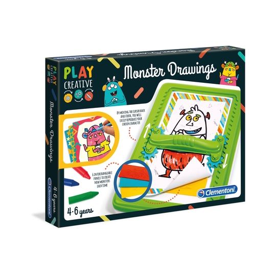 Clementoni Play Creative Canavar Çizimler
