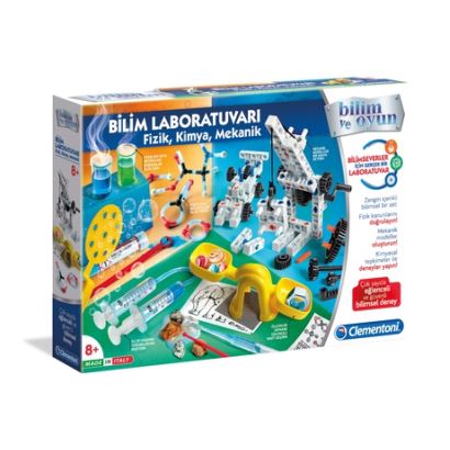 Clementoni Bilim Laboratuvari Fizik Kimya Mekanik