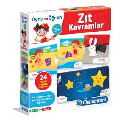 Clementoni Oyna Ve Öğren Zit Kavramlar