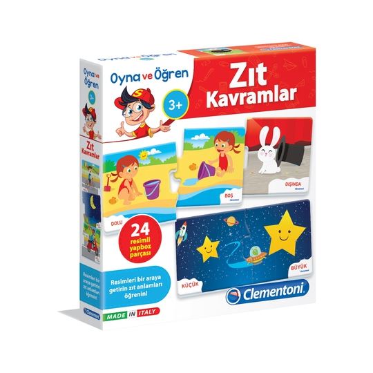 Clementoni Oyna Ve Öğren Zit Kavramlar