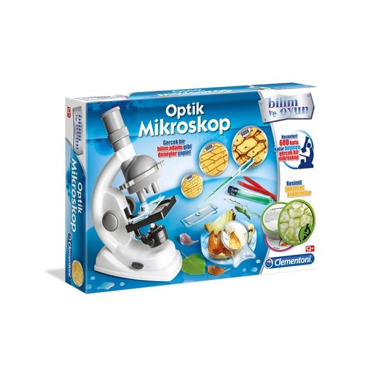 Clementoni Deney Seti Optik Mikroskop