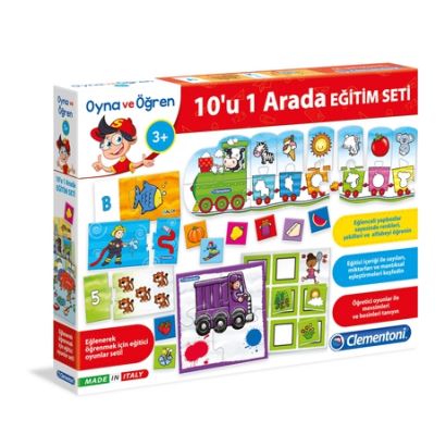 Clementoni Oyna Ve Öğren 10'U 1 Arada