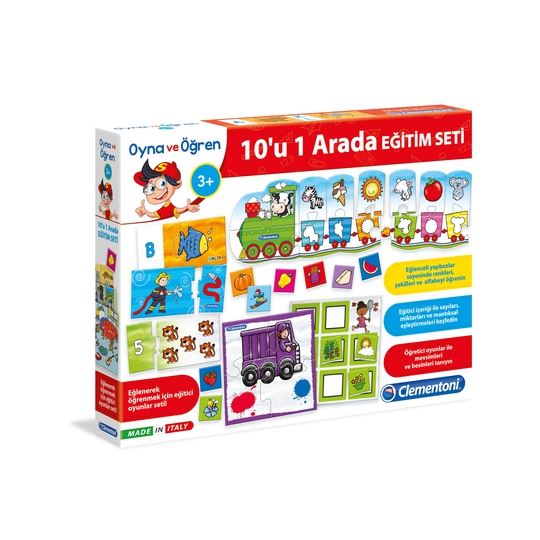 Clementoni Oyna Ve Öğren 10'U 1 Arada