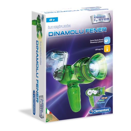 Clementonı Bilim Ve Oyun Dinamolu Fener