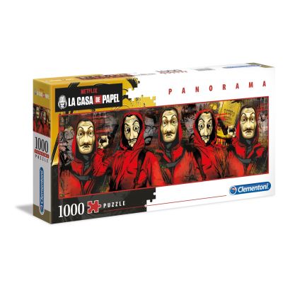 Clementoni La Casa De Papel Panorama 1000 Parça Puzzle