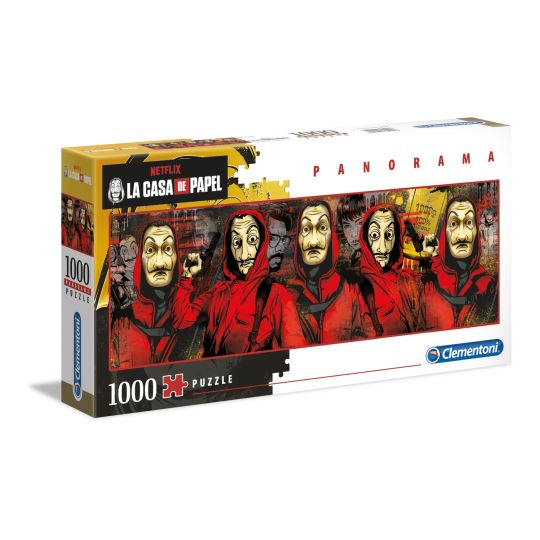 Clementoni La Casa De Papel Panorama 1000 Parça Puzzle