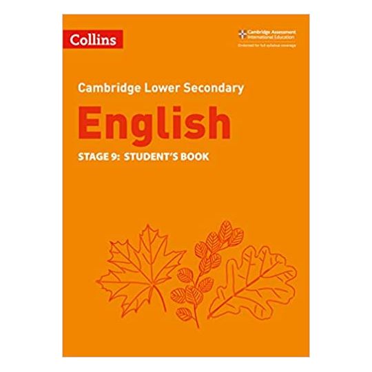 Cambridge Lower Secondary English Stage 9 Student's Book