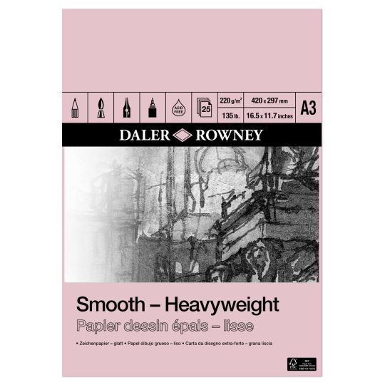 Daler Rowney Smooth Heavyweıght Çizim Bloğu A3