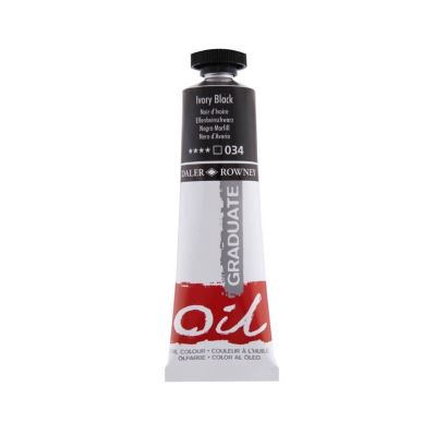 Daler Rowney Graduate Yağlı Boya Ivory Black