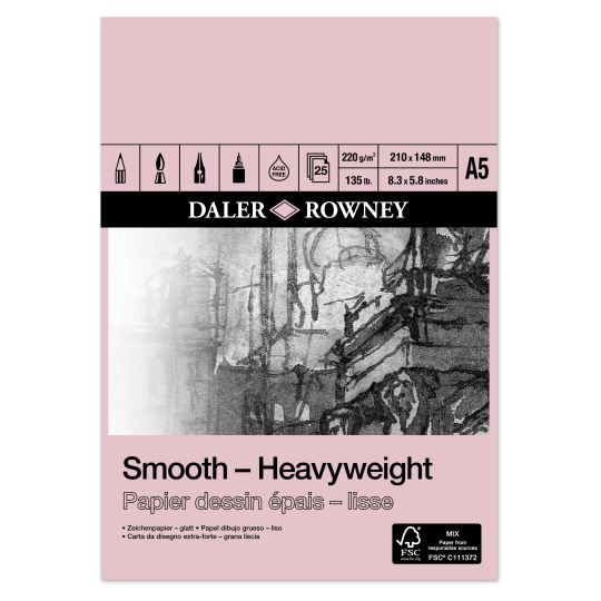 Daler Rowney Smooth Heavyweıght Çizim Bloğu A5