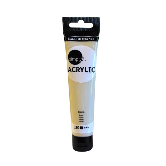 Simply Akrilik Boya 75ML Cream