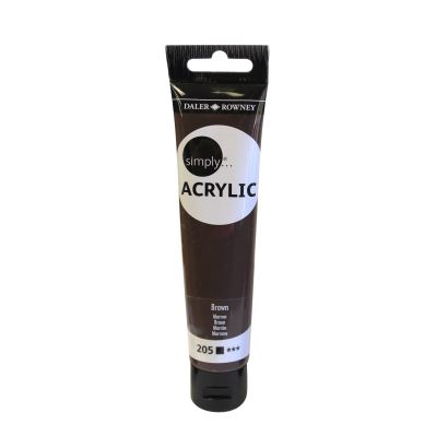 Simply Akrilik Boya 75ML Brown