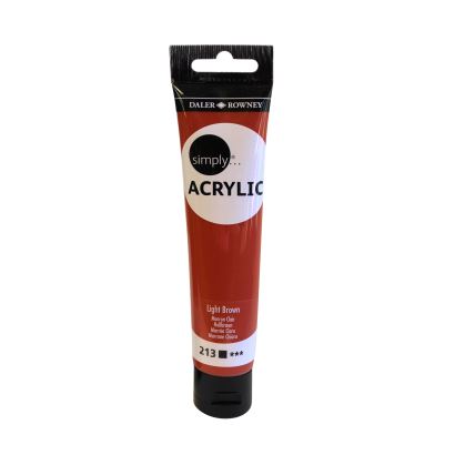 Simply Akrilik Boya 75ML Lıght Brown