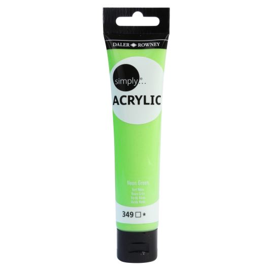 Simply Akrilik Boya 75ML Neon Green