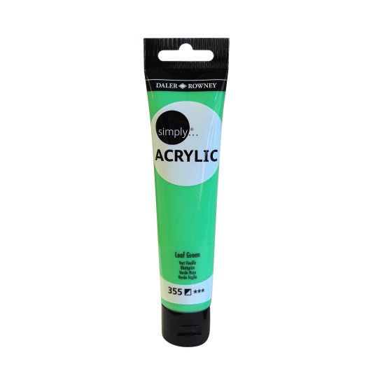 Simply Akrilik Boya 75ML Leaf Green