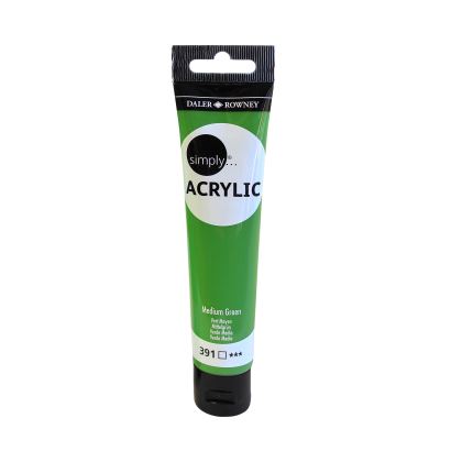 Simply Akrilik Boya 75ML Medıum Green