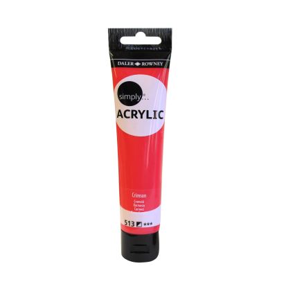 Simply Akrilik Boya 75ML Crımson