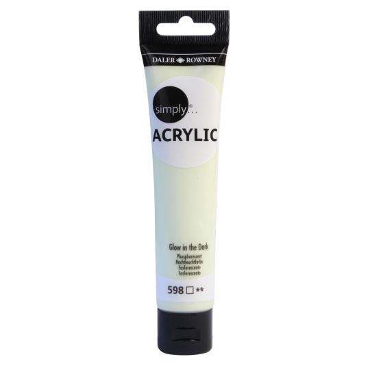 Simply Akrilik Boya 75ML Glow In The Dark