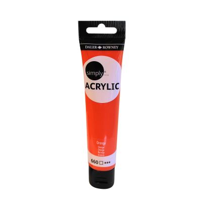 Simply Akrilik Boya 75ML Orange