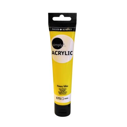 Simply Akrilik Boya 75ML Prımary Yellow