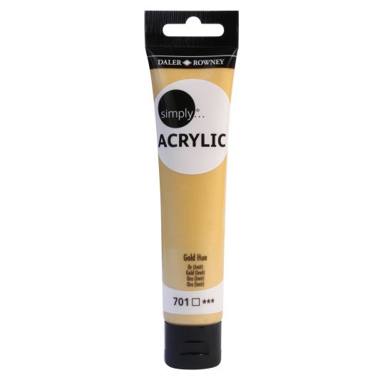 Simply Akrilik Boya 75ML Gold